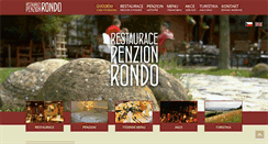 Desktop Screenshot of penzionrondo.cz