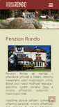 Mobile Screenshot of penzionrondo.cz